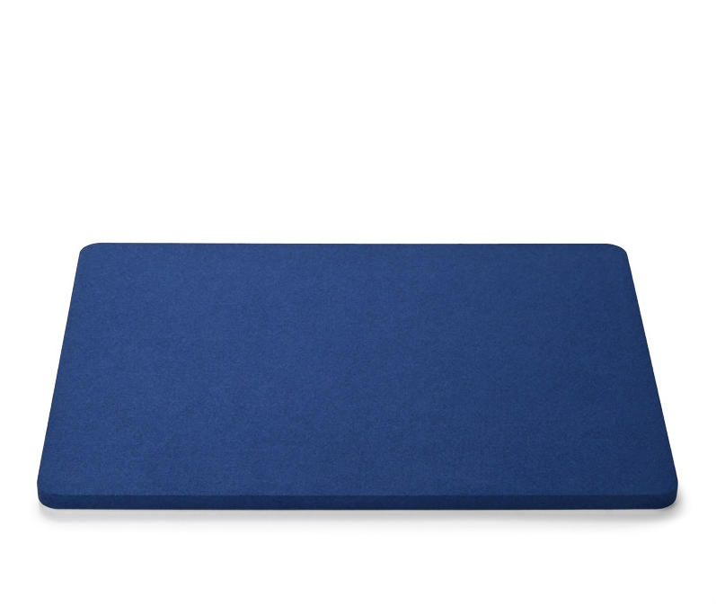 Blue Microfiber Earrings Ring Necklace Jewelry Display Set TT347