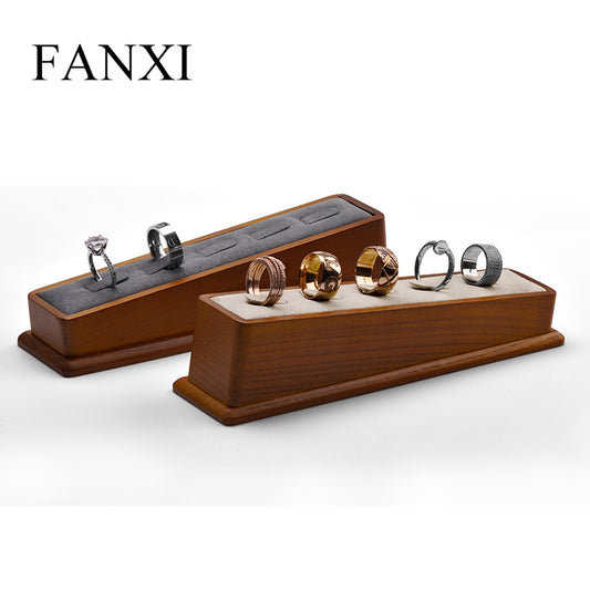 New Ring Bridge Ash Microfiber Jewelry Rack SM105