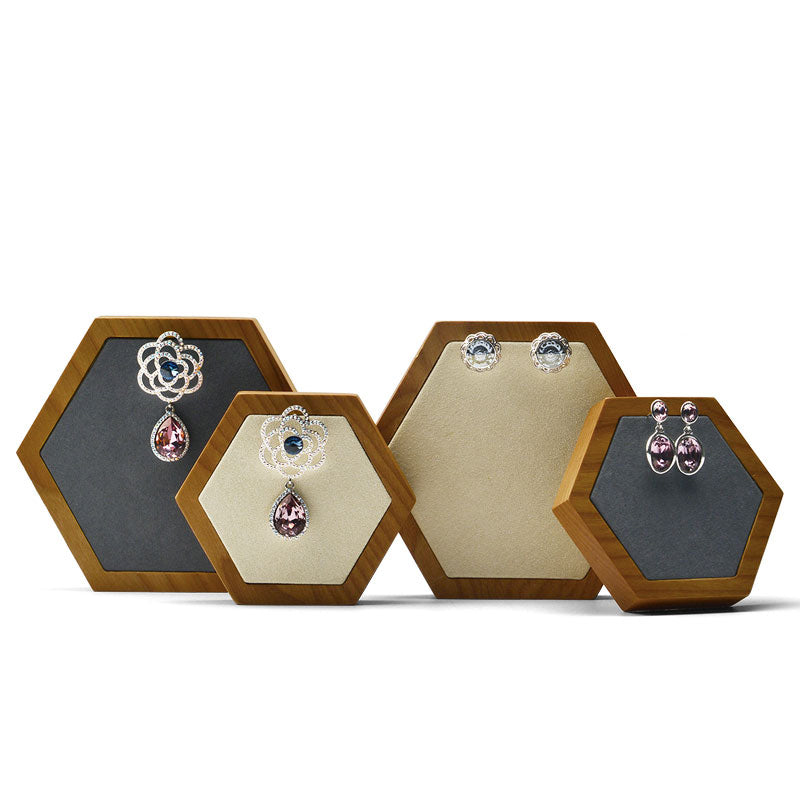 Wood Earring Jewelry +67Stand Set
