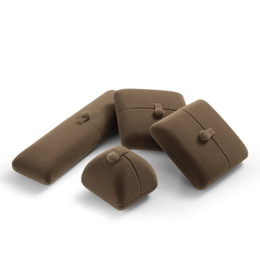 Coffee Velvet Bangle Gift Box H00902