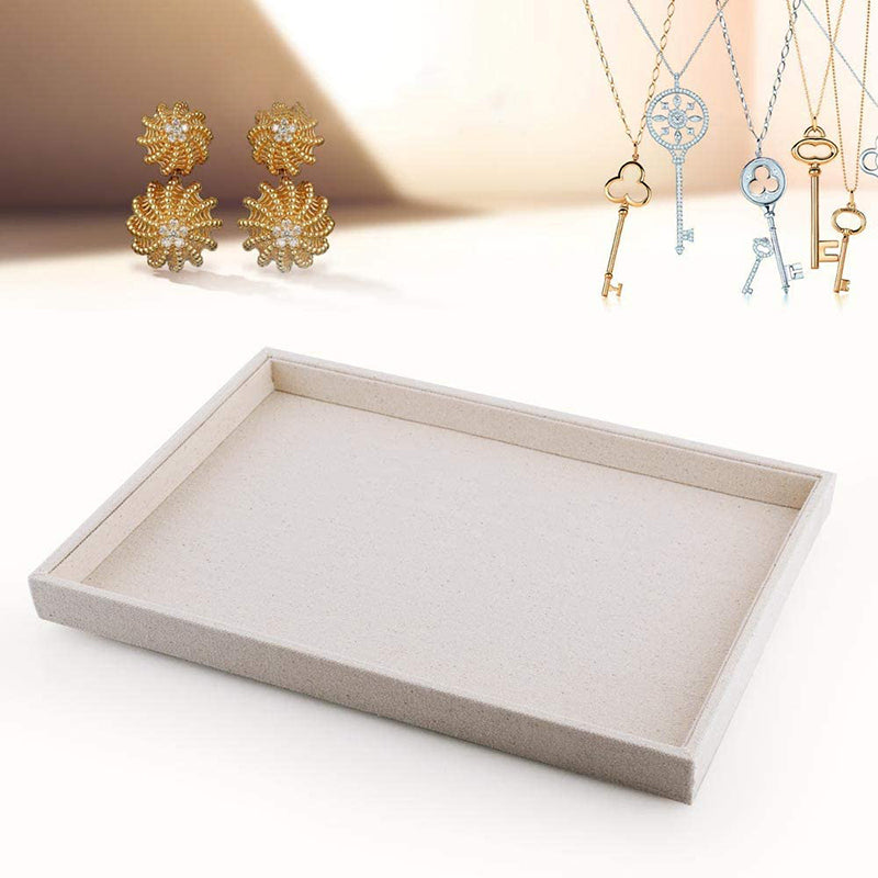 Linen Stackable Jewelry Display Tray P00201