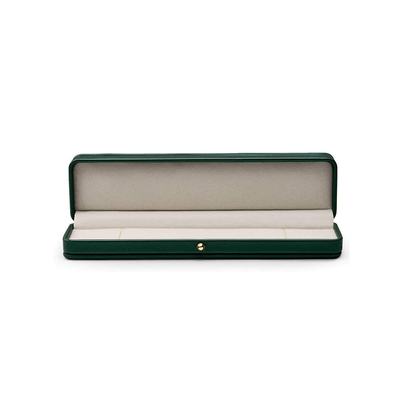 Green PU Leather Bracelet Chain Gift Box H068
