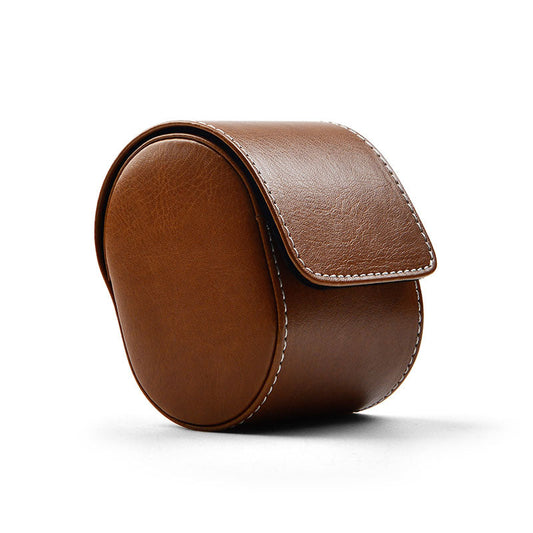 Portable Leatherette Watch Travel Box B009