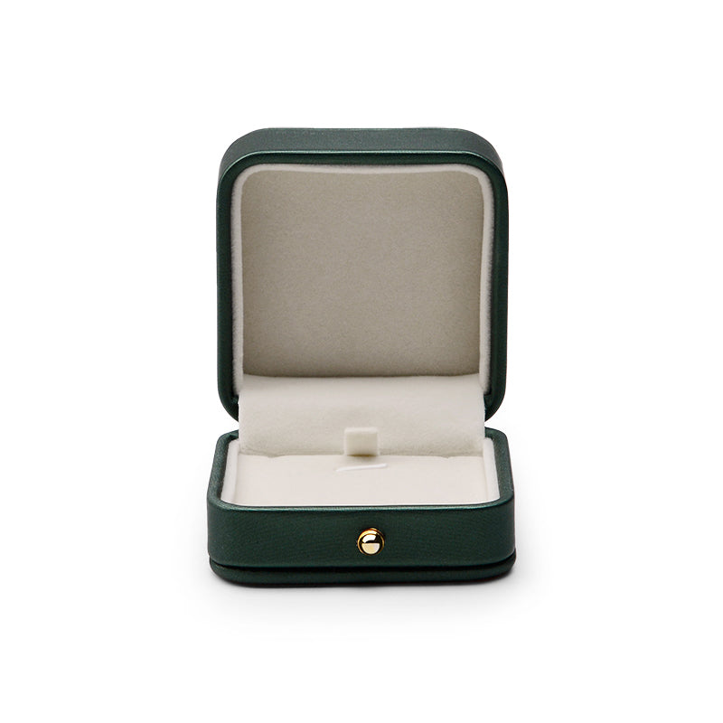 Green PU Leather Jewelry Packaging Gift Box H068