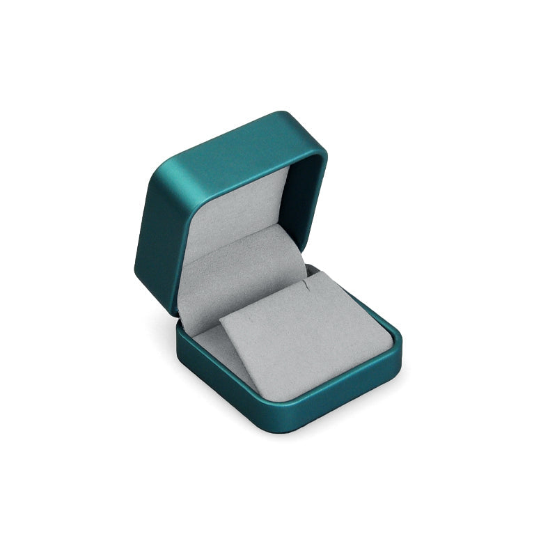 Luxury Round Corner PU Leather Ring Box H090