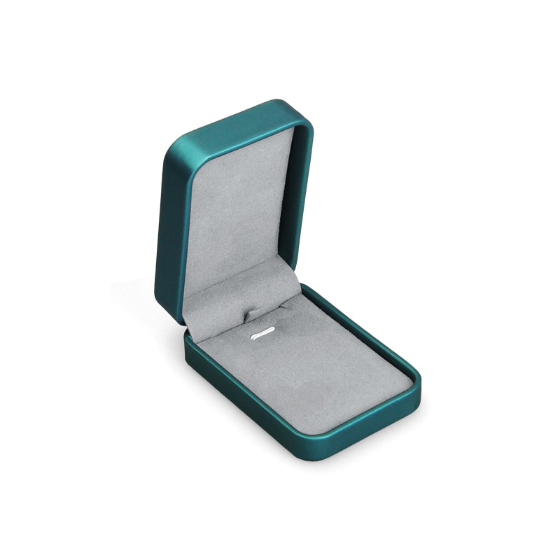 Luxury Round Corner PU Leather Jewelry Gift Box H090