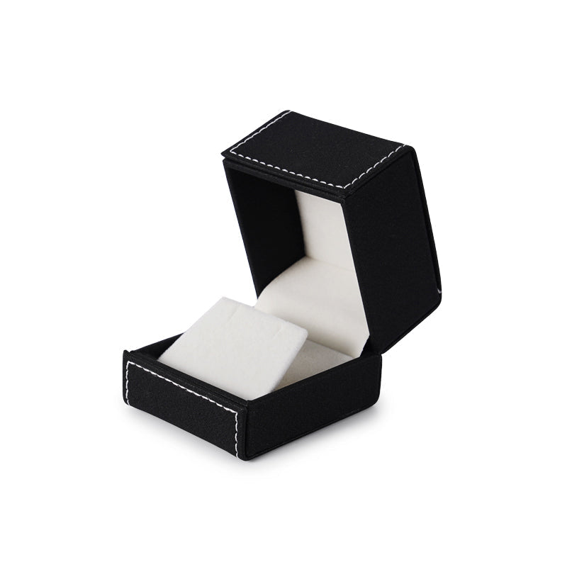 Black PU Leather Jewelry Set Box H119