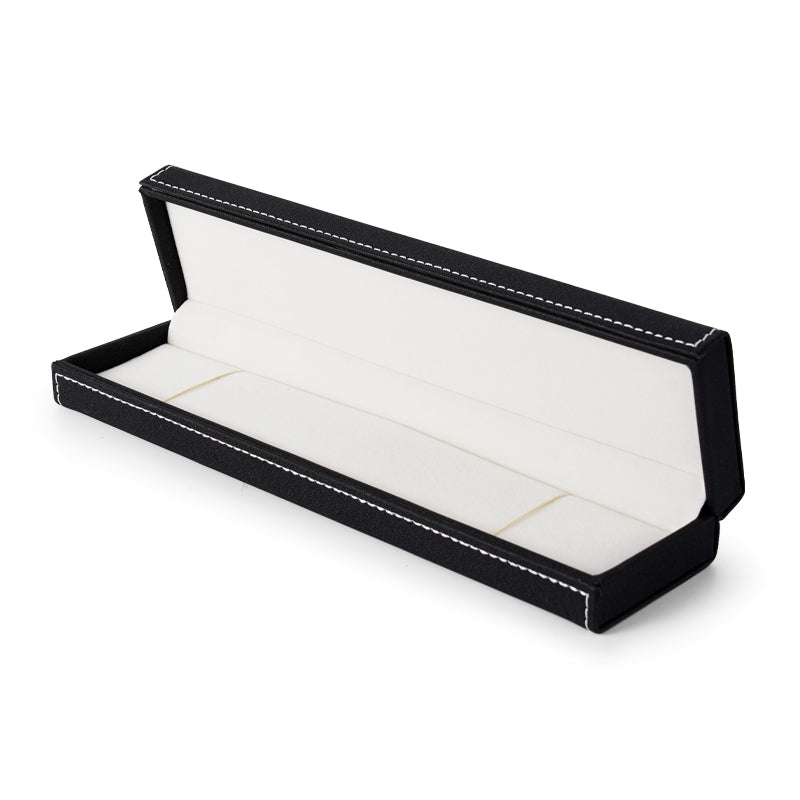 Black PU Leather Jewelry Packaging Gift Box H119