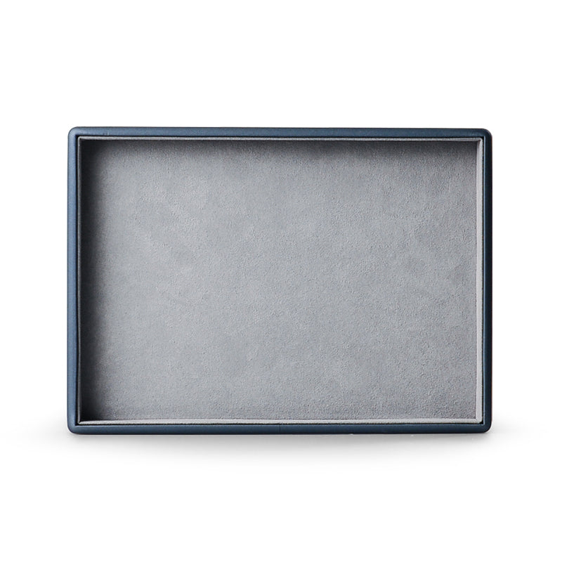 Stackable PU Leather Jewelry Display Tray P066