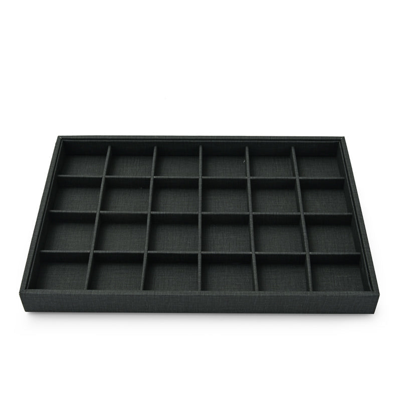 Stackable PU Leather Jewelry Display Tray P101/P102