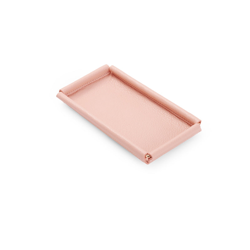 Pink Leatherette Ring Pendant Bangle Display Tray P116