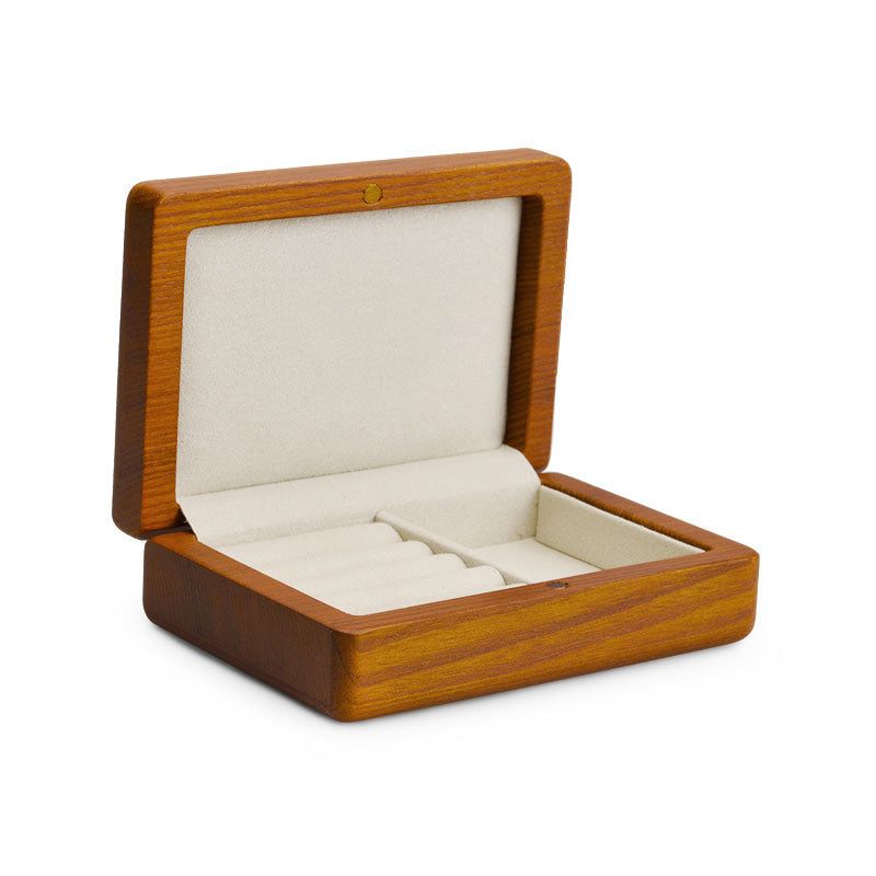 Exquisite Wood Ring Jewelry Gift Box SM128