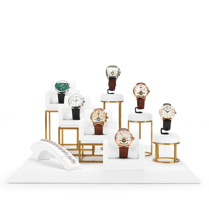 Luxury White Watch Display Set TT059