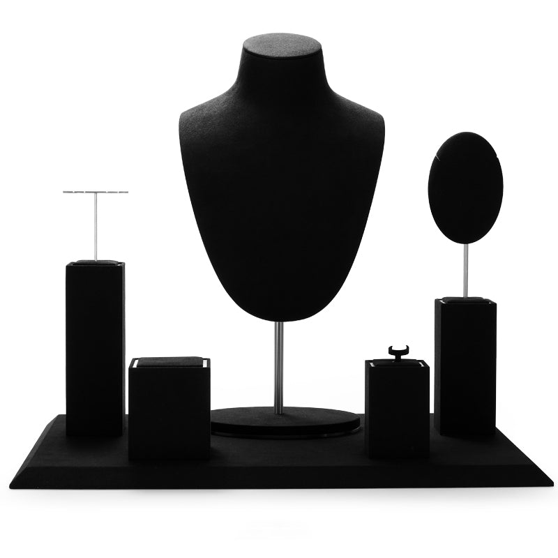 Luxury Black Showcase Display Set TT064