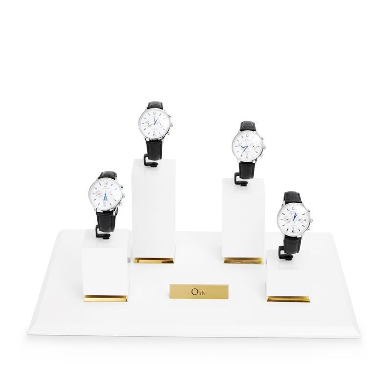 New White Watch Stand Set TT087