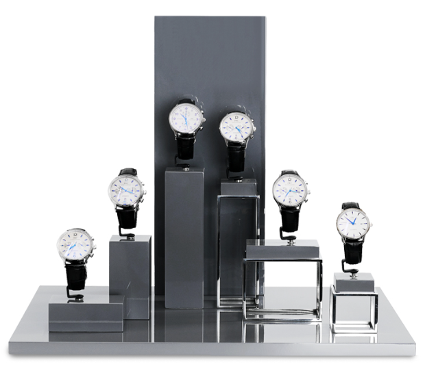Gray Metal Frame Watch Display Set TT120 – Oirlv
