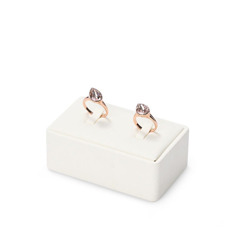 Beige Ring Pendant Earrings Jewelry Display Set TT230