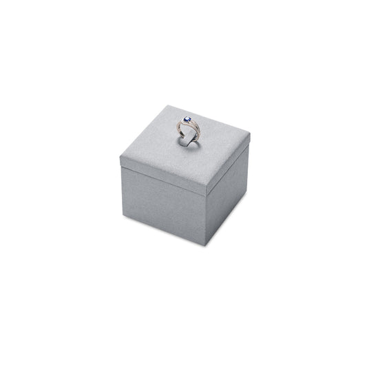 Gray Rings Necklace Earrings Jewelry Display Set TT233