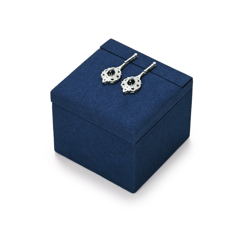 Blue Rings Necklace Earrings Jewelry Display Set TT235