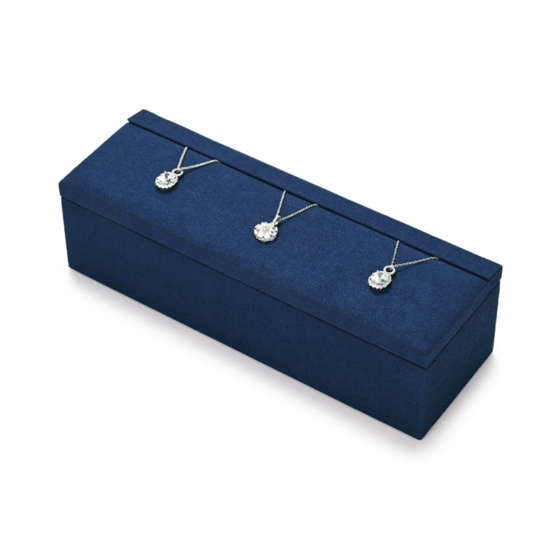 Blue Rings Necklace Earrings Jewelry Display Set TT235